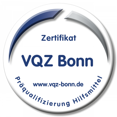 VQZ Bonn Präqualifizierung Zertifikat